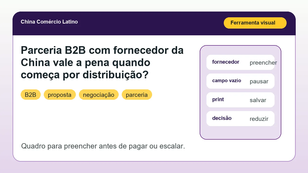 Notas práticas para decidir sobre kit eletrônico